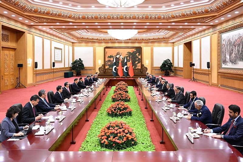 中国和巴基斯坦是山水相连的好邻居